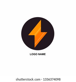 Lightning Logo Template