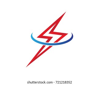 Lightning Logo Template