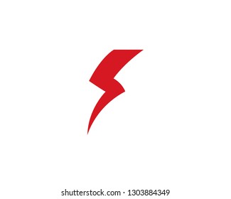 Lightning Logo Template vector