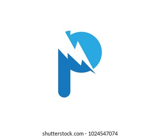 Lightning Logo Template vector icon illustration design