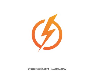 Lightning Logo Template vector icon illustration design