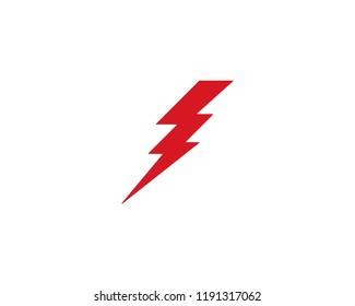 Lightning Logo Template vector icon illustration design