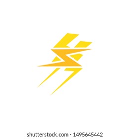 Lightning Logo Template vector icon illustration design
