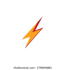 Lightning Logo Template vector icon illustration design