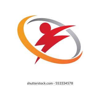 Lightning Logo Template vector icon