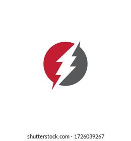 Lightning  Logo Template vector symbol nature