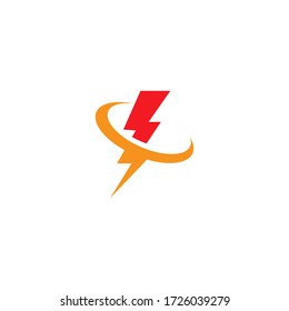 Lightning  Logo Template vector symbol nature