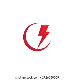 Lightning  Logo Template vector symbol nature