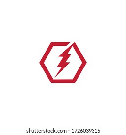 Lightning  Logo Template vector symbol nature