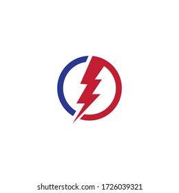 Lightning  Logo Template vector symbol nature