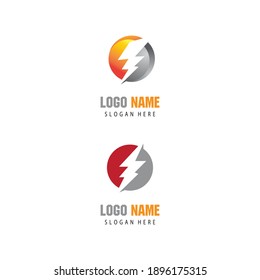 Lightning  Logo Template vector symbol nature