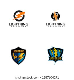 Lightning Logo - Vector 