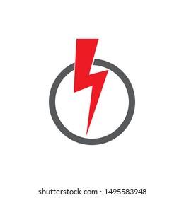 Lightning Logo Vector Template Illustration Stock Vector (Royalty Free ...