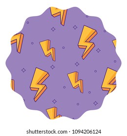 lightning pattern design