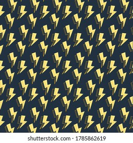 lightning pattern vector template background