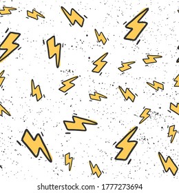 Lightning Seamless pattern, great design for any purposes. Abstract modern graphic element. Geometric background fashion pattern. Abstract cover, backdrop, pattern, wallpaper.