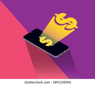 The Lightning Show on Handphones
