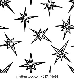 Lightning symbols, seamless wallpaper, vector illustration