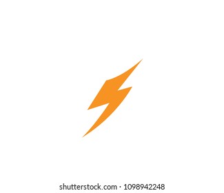 Lightning  and Thunder Logo tomplate