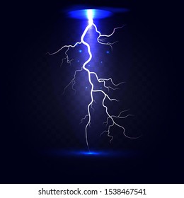 lightning vector flash on dark background, vector, beautiful