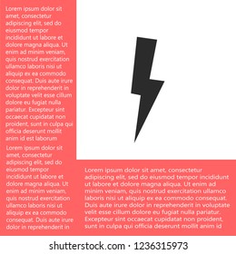 lightning vector icon 10 eps