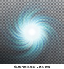 Lightning vortex effect background with shiny spiral star. And also includes EPS 10 vector
