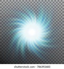 Lightning vortex effect with transparency. And also includes EPS 10 vector