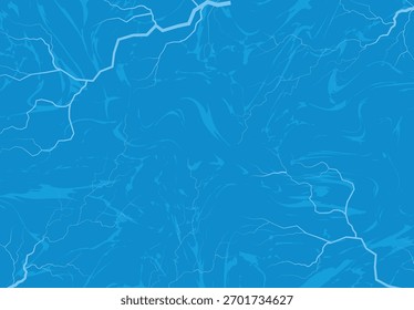 Blitz in den Wellen, Elektrische Ströme in Blau, Abstrakt, Digitale Textur, digitale Textur, elektrisches Muster, Flüssigkeitsstrom, Marmortextur, elektrische oder Blitzwirkung, Energie, Bewegung