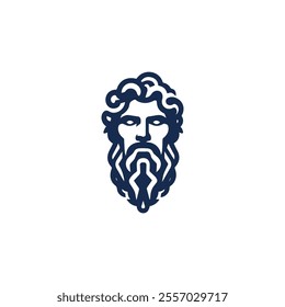 Lightning zeus god logo for sale.