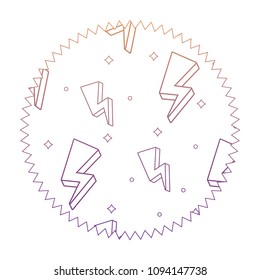 lightnings pattern design