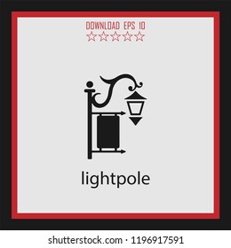 lightpole  vector icon