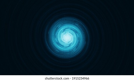 Lightr Spiral Technology on Future Background,Hi-tech Digital and Communication Concept design,Free Space For text in put,Vector illustration.