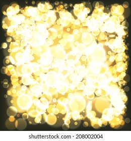 Lights background Holiday Abstract Glitter Defocused 