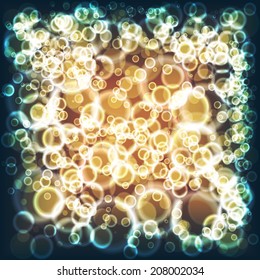 Lights background Holiday Abstract Glitter Defocused 