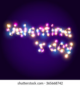  lights festive decorations. valentine lights