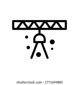 lights icon or logo isolated sign symbol vector illustration - high quality black style vector icons
