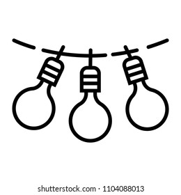 lights icon vector