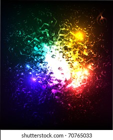 lights musical background