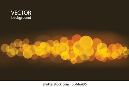 lights of night city