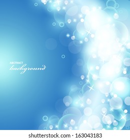 Lights On Background - Vector Illustration, Graphic Design Useful For Your Design. 