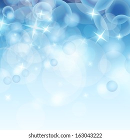 Lights On Background - Vector Illustration, Graphic Design Useful For Your Design. 