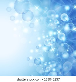 Lights On Background - Vector Illustration, Graphic Design Useful For Your Design. 