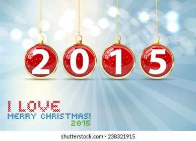 Lights on blue background bokeh effect.Vector EPS 10 illustration.