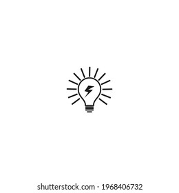 Lichter auf Logo und Symbol