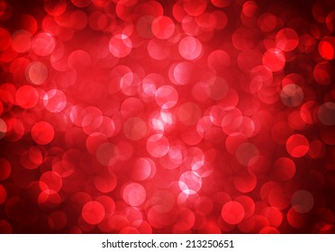 Lights on red background.