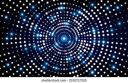 luces en el diseño de vectores de luces de inundación de escenario.
