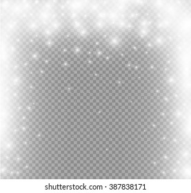 Lights on transparent background.