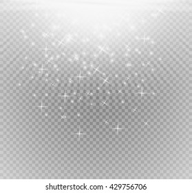 Lights on transparent background.