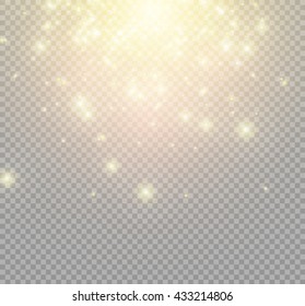 Lights on transparent background.
