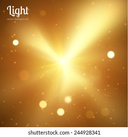 Lights sun burst. Vector background. Eps10.